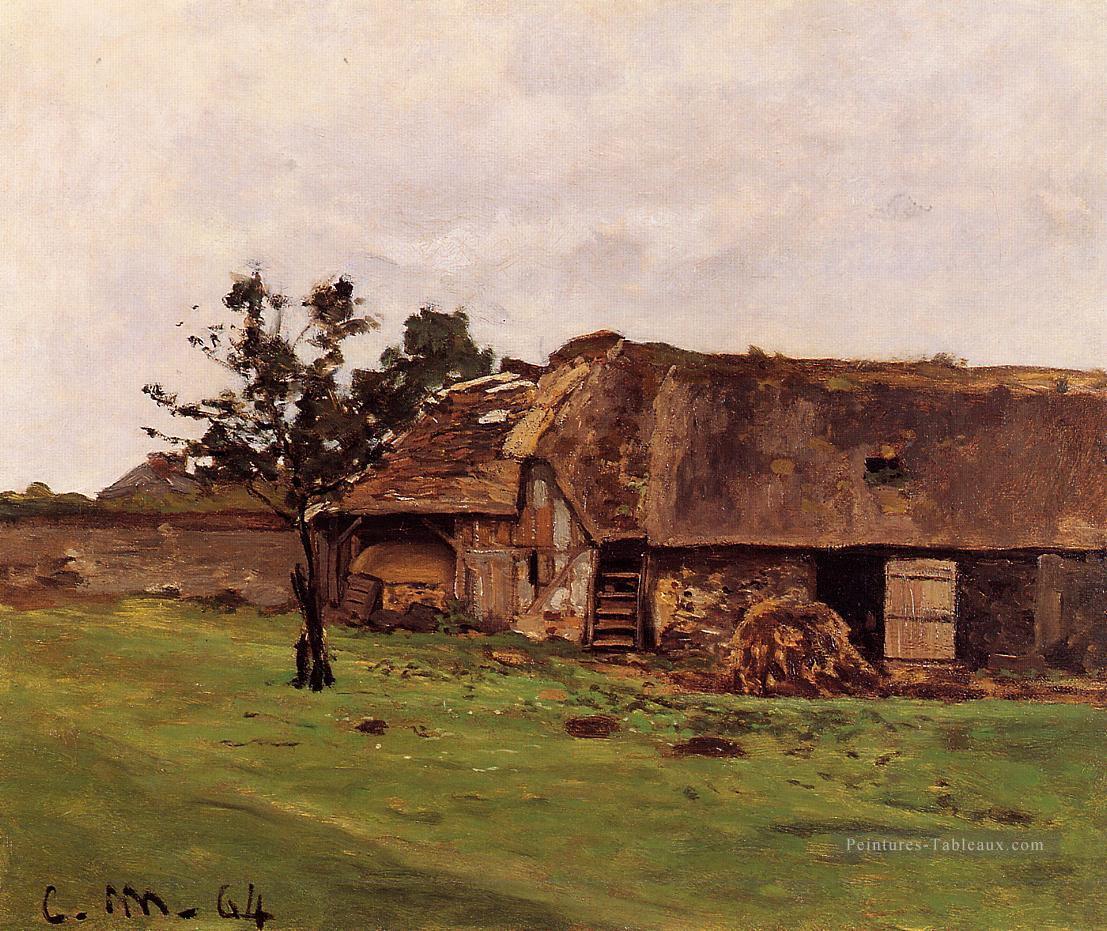 Ferme près de Honfleur Claude Monet Peintures à l'huile